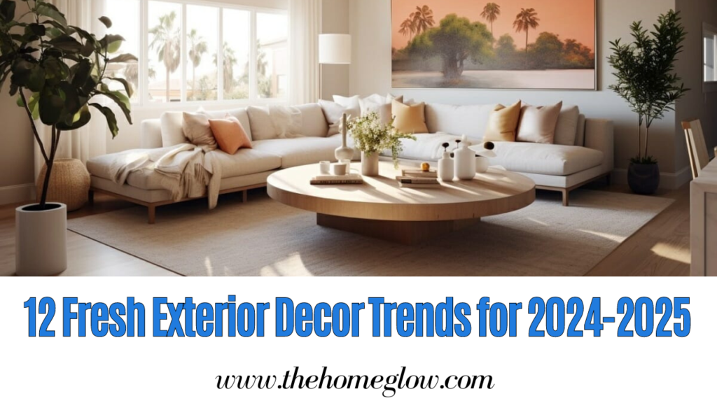 12 Fresh Exterior Decor Trends for 2024-2025